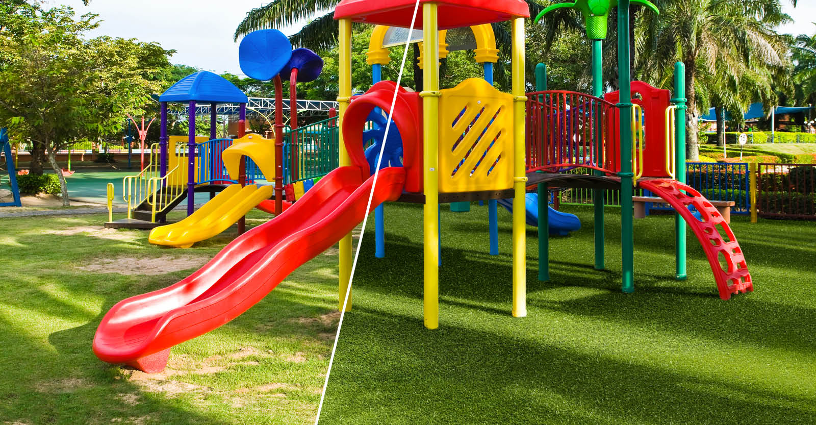Park Play Equipment &amp;amp; Artificial Grass
