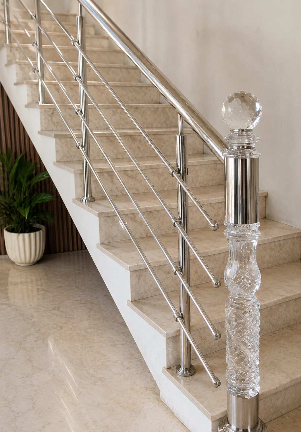 Stainless Steel Staircase Railings
