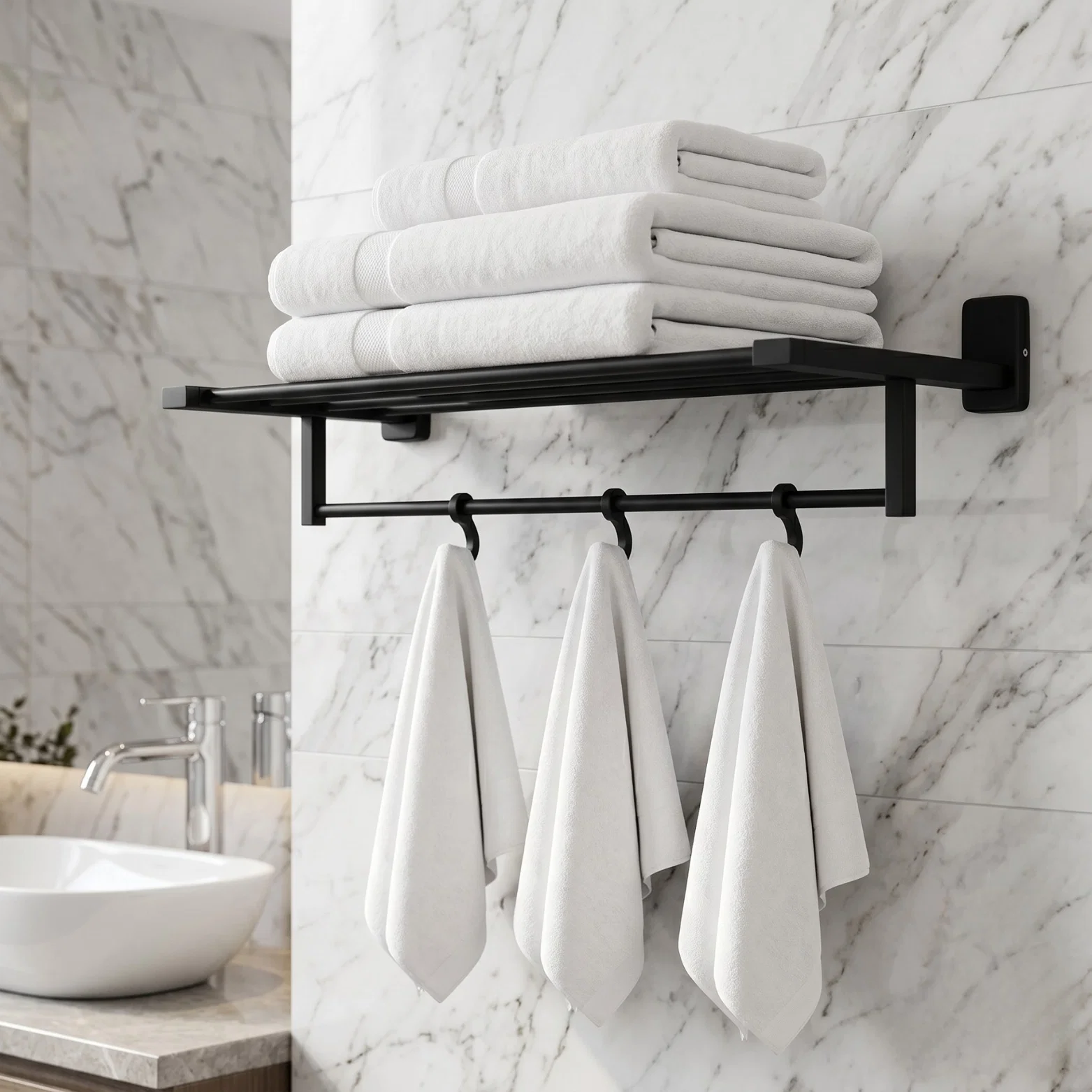 Faucets, Towel Racks &amp; Holders
